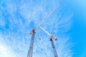 Strictly Cranes sold two new Raimondi hydraulic luffing jib cranes to Australian leading developer ALAND