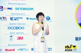Susan Xu speaks at the IPAF Asia Conference