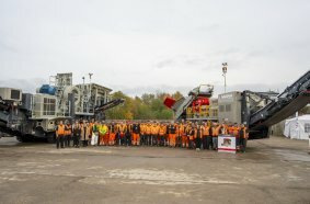  Terex Coalville team at the MAGNA European launch event