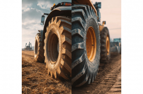 On fields, traction, soil protection, and long life matter most.