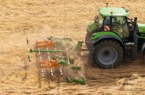 The TopCut 6000-2 shredding catch crops
