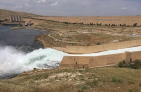 TREVI Mosul Dam - Spillway opening