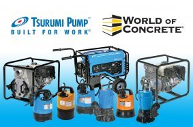 Tsurumi to put robust engineering on display at World of Concrete 2021