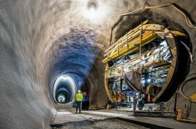 Vienna’s U2xU5 project is transforming urban mobility with new underground station and tunnel structures.
