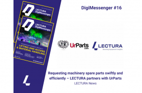 Requesting machinery spare parts swiftly and efficiently – LECTURA partners with UrParts