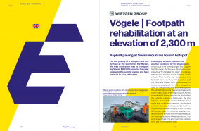 DigiMessenger #21: Vögele Footpath rehabilitation