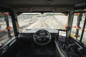  The New Generation features a newly designed cab prioritising operator comfort and safety
