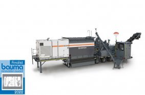 The KMA 240(i) mobile cold recycling mixing plant from WIRTGEN has reached the finals of the Bauma Innovation Award 2022 in the category ‘Mechanical Engineering’.