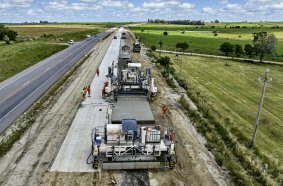 Widening of the Ruta 5 highway from Montevideo to the Brazilian Border 