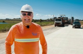 Widening of the Ruta 5 highway from Montevideo to the Brazilian Border 