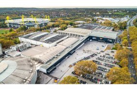 Electricity from sunlight: Sustainable electricity is generated on four halls at Messe Dortmund