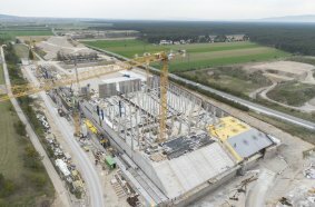 In Neusiedl am Steinfeld wird mit Doka an der langfristigen Trinkwasserversorgung Wiens gebaut. 