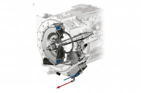 Manoeuvre like clockwork – the new DynamicPerform clutch module transfers the engine power using integral discs which are  cooled by the oil system. <br> Image source: Liebherr-Werk Ehingen GmbH