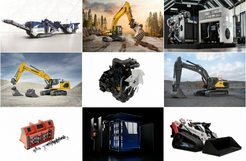 Monthly Product Launch Overview - March 2023<br>IMAGE SOURCE: WIRTGEN GROUP, engcon, Yanmar America Corporation, Liebherr-Hydraulikbagger GmbH, Yanmar Holdings Co. Ltd., Volvo Construction Equipment, Allu Group, DOOSAN BOBCAT EMEA