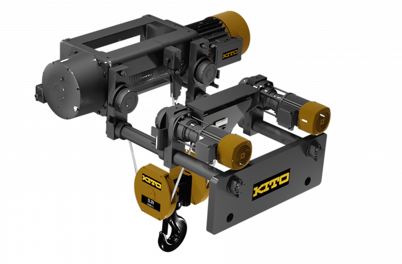 The new KITO RX Wire Rope Hoist<br>IMAGE SOURCE: Kito Europe GmbH