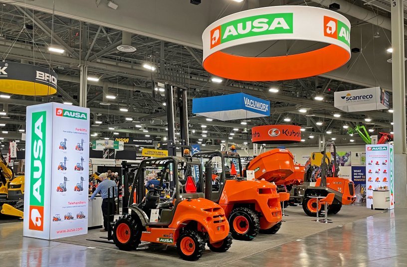 AUSA continues to consolidate in the United States at the World of Concrete trade show<br>IMAGE SOURCE: Anmopyc; Ausa