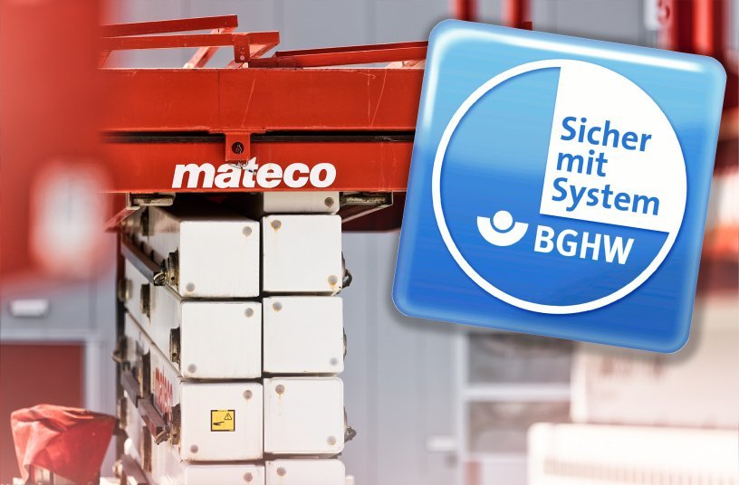 mateco mit dem Guetesiegel<br>BILDQUELLE: mateco GmbH