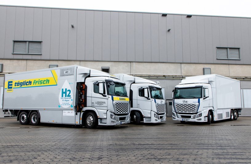 Drei Hyundai-Fahrzeuge mit Wasserstoffantrieb hat Wüllhorst jetzt fertiggestellt, darunter die ersten beiden in Deutschland mit Kühlung.<br>BILDQUELLE: Wüllhorst