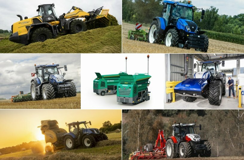 Product launches of September: part 2 (Vögele pavers, New Holland round balers, Steyr tractors, and more)
