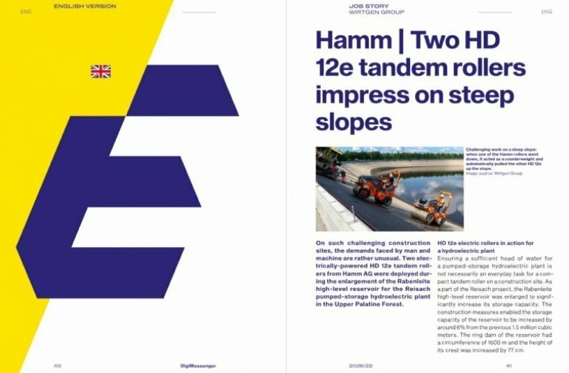 Hamm (Wirtgen Group) – Job Story<br>IMAGE SOURCE: LECTURA GmbH