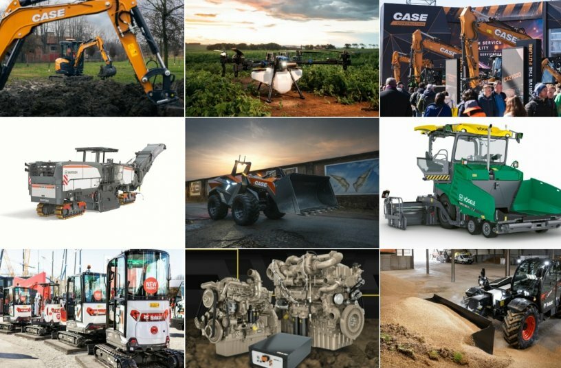 Product launches of April: part 1 (Vögele pavers, Wirtgen milling machines, Bobcat telehandlers, and more)