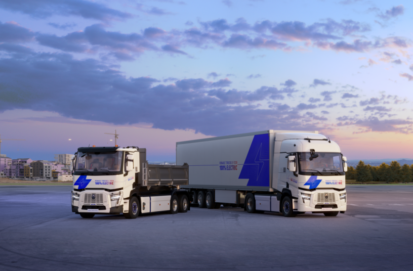 Renault Trucks E-Tech T and C ranges<br>IMAGE SOURCE: Renault Trucks