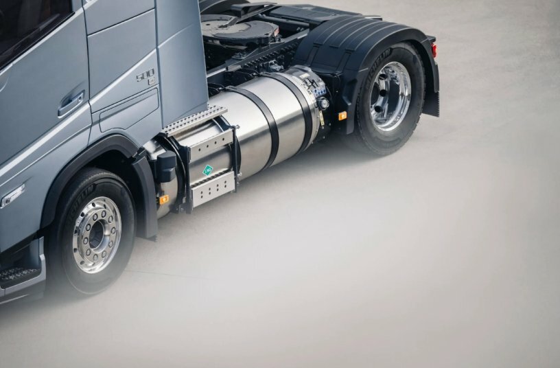 Volvo FH Aero gas-powered<br>IMAGE SOURCE: Volvo Trucks
