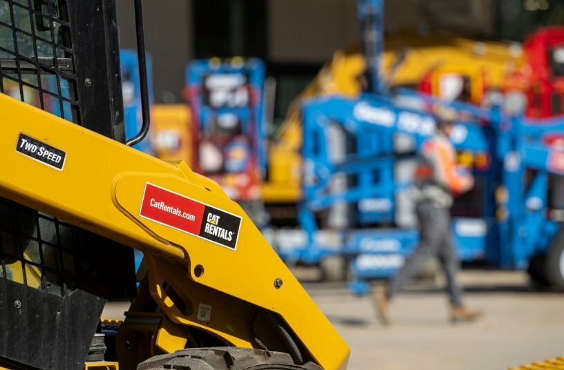 Cat Rentals℠ brand refresh and updates digital tools help deliver a modernized, more seamless experience for rental customers.<br>IMAGE SOURCE: Caterpillar
