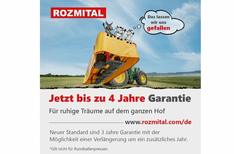 Bis zu 4 Jahre Garantie: Mehr Sicherheit mit ROZMITAL-Technik<br>BILDQUELLE: ROZMITAL