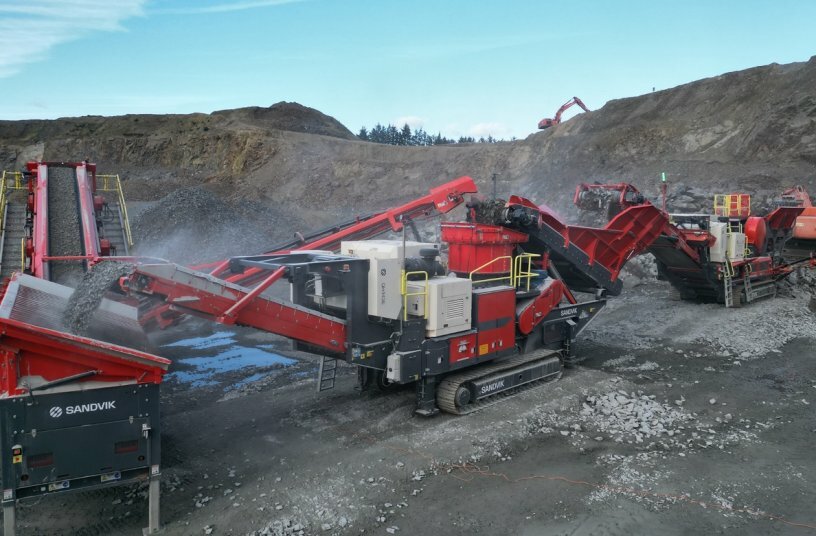Sandvik QH443E<br>IMAGE SOURCE: Sandvik Rock Processing Solutions