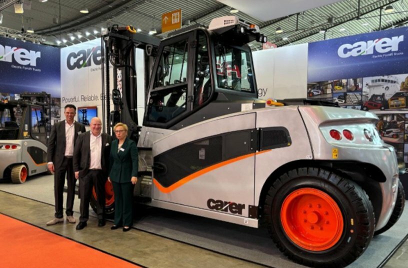 Carer at LogiMAT 2026: the high-capacity electric range takes centre stage<br>IMAGE SOURCE: Carer Srl
