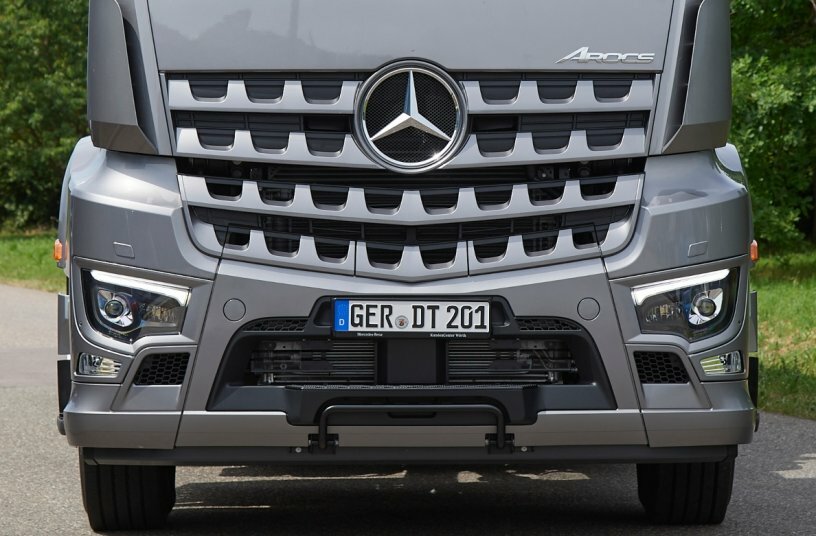 Mercedes-Benz Trucks präsentiert auf der bauma 2022 maßgeschneiderte integrierte Lösungen für den Bauverkehr<br>BILDQUELLE: Daimler Truck AG