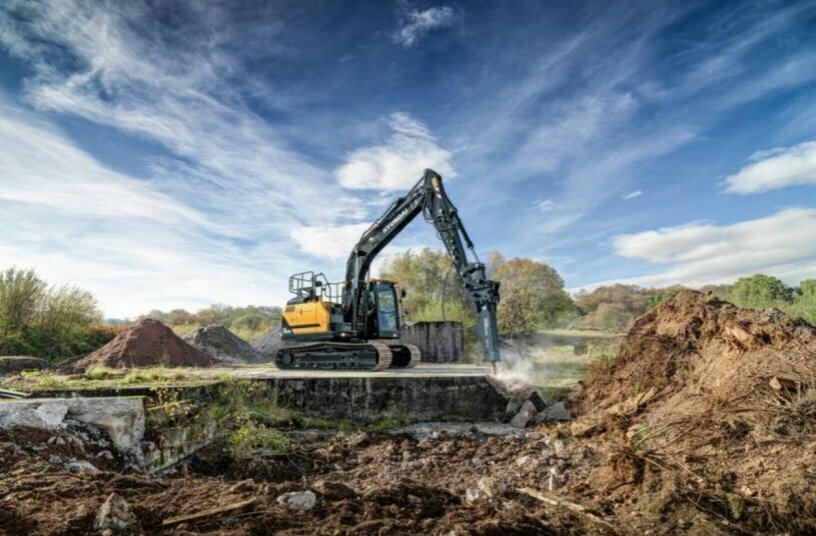 HD Hyundai launches HRB Series hydraulic breakers<br>IMAGE SOURCE: TT-Communications GmbH; Hyundai Construction Equipment Europe