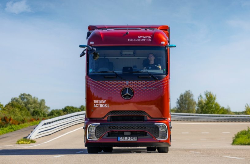 Mercedes-Benz Actros L<br>BILDQUELLE: Daimler Truck AG