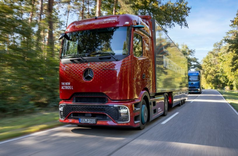 Mercedes-Benz Actros L<br>BILDQUELLE: Daimler Truck AG