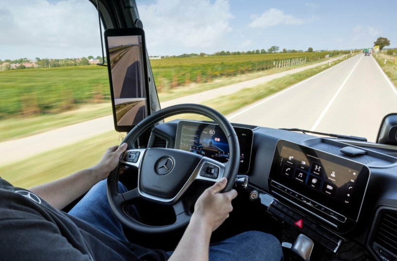 Der neue Actros L mit ProCabin: Aerodynamik zählt. Der Lkw ist eins der Highlights von Daimler Truck auf der IAA Transportation 2024 in Hannover.<br>BILDQUELLE: Daimler Truck AG
