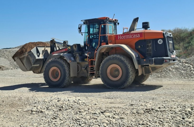 Develon wheel loader<br>IMAGE SOURCE: Develon