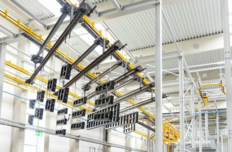 The ultra-modern coating system represents a significant investment in the future of the plant in Weißenhorn.<br>IMAGE SOURCE: PERI SE