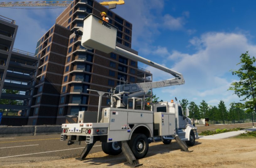 CM Labs and Altec Grow Partnership, Announce New Altec-Branded Bucket Truck Simulation Training at Utility Expo 2025<br>IMAGE SOURCE: CM Labs Simulations Inc.