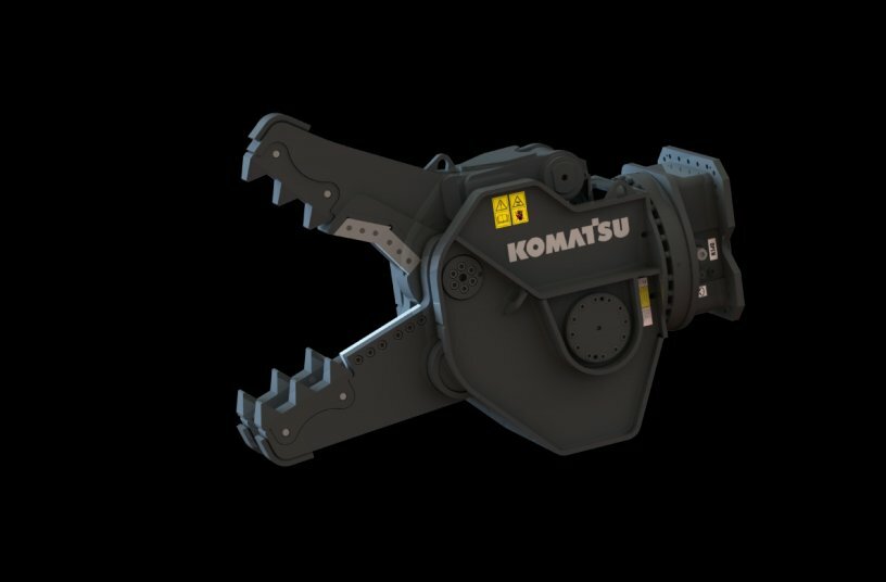 Komatsu Europe erweitert sein Angebot an Anbaugeräten für den Abbruch durch drei neue Produktlinien<br>BILDQUELLE: Komatsu Europe International N.V.