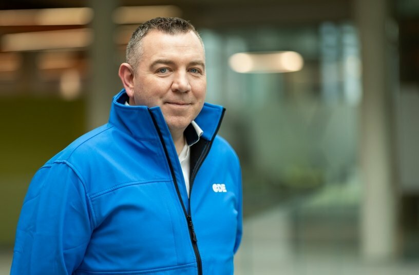 Eunan Kelly, CDE's Head of Business Development for Europe<br>IMAGE SOURCE: JComms; CDE