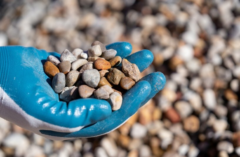 Recycled aggregate material<br>IMAGE SOURCE: JComms; CDE