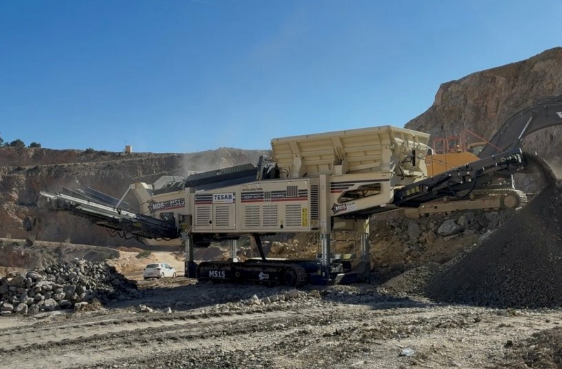 Among the machines available to customers through Tesab Spain will be the MDS M515 Heavy Duty Trommel.<br>IMAGE SOURCE: MDS