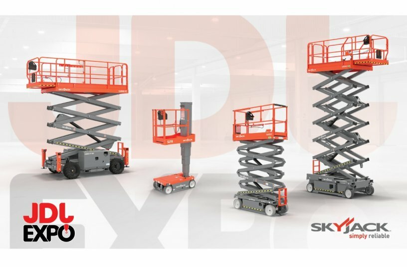 Skyjack Showcases Newest Slab and Rough Terrain Scissor Lifts at 2026 JDL Expo in France