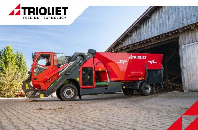 Feed more efficiently with less fuel!<br>IMAGE SOURCE: Trioliet BV