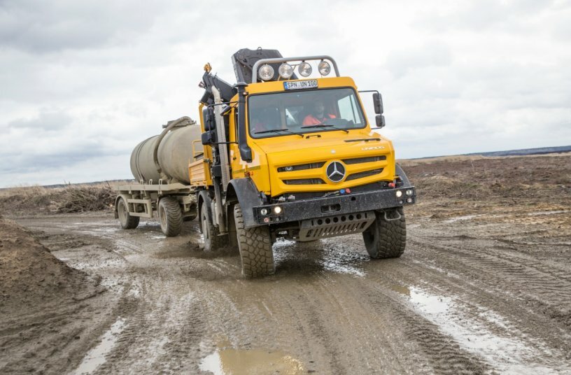 Mercedes-Benz Trucks auf der bauma 2025: Nachhaltige Fahrzeug-, Service- und Mobilitätslösungen für den Bauverkehr<br>BILDQUELLE: Daimler Truck AG