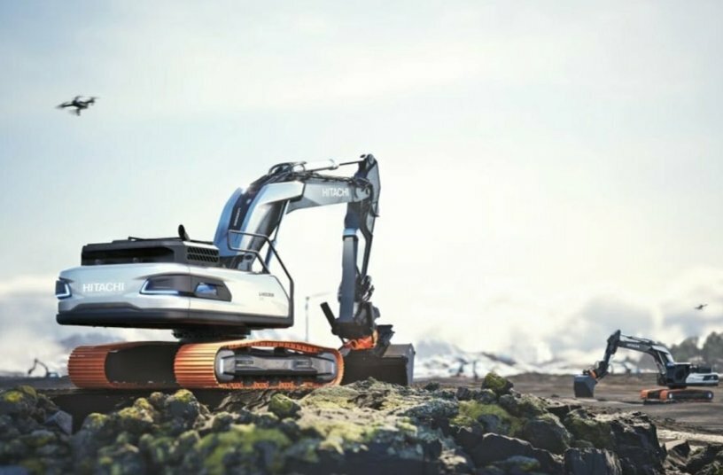 Hitachi Construction Machinery Europe stellt auf der Bauma 2025 das Baggerkonzept LANDCROS One vor<br>BILDQUELLE: Hitachi Construction Machinery (Europe) NV (HCME)