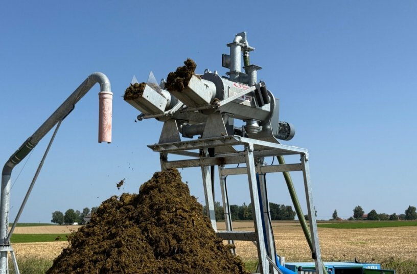The Fliegl double separator – efficiency in slurry technology<br>IMAGE SOURCE: Fliegl Agro-Center GmbH