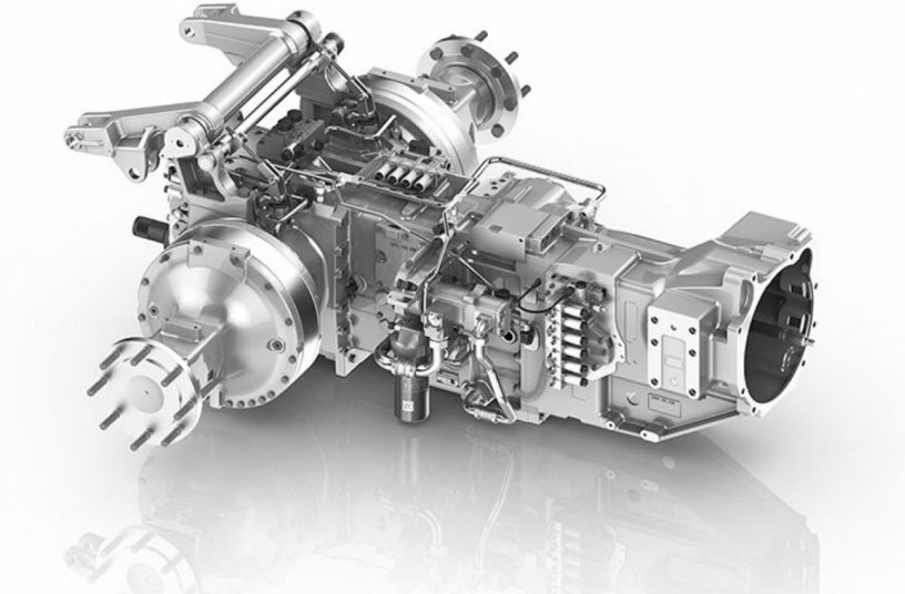 ZF TERRAPOWER powershift technology<br>IMAGE SOURCE: ZF Friedrichshafen AG