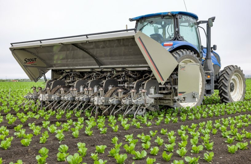 Stout Smart Cultivator at WORLD FIRA 2024<br>IMAGE SOURCE: New Holland Agriculture